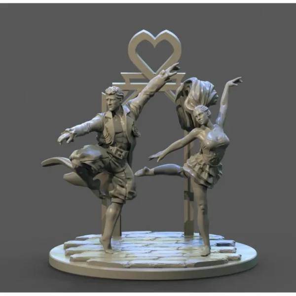 Shop The Lovers Tarot - Miniature Marvels: Airplane Models & Painted Dice Miniature