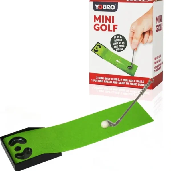 Fashion The Mini Desktop Office Putting Golf Set - Cute! Tiny! Portable! Gag Joke Gift - Miniature Marvels: Airplane Models & Painted Dice Egpull