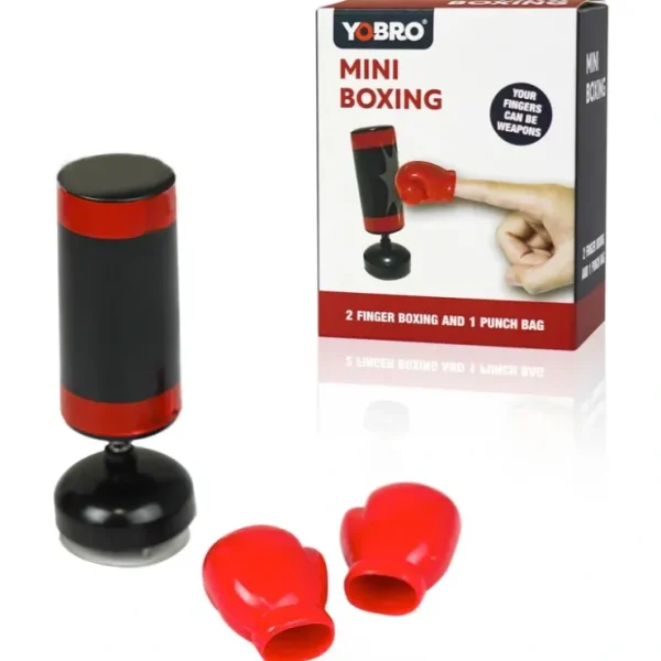 Online The Mini Office Desktop Boxing Set - Cute! Tiny! Portable! Punching Bag Gift - Miniature Marvels: Airplane Models & Painted Dice Egpull