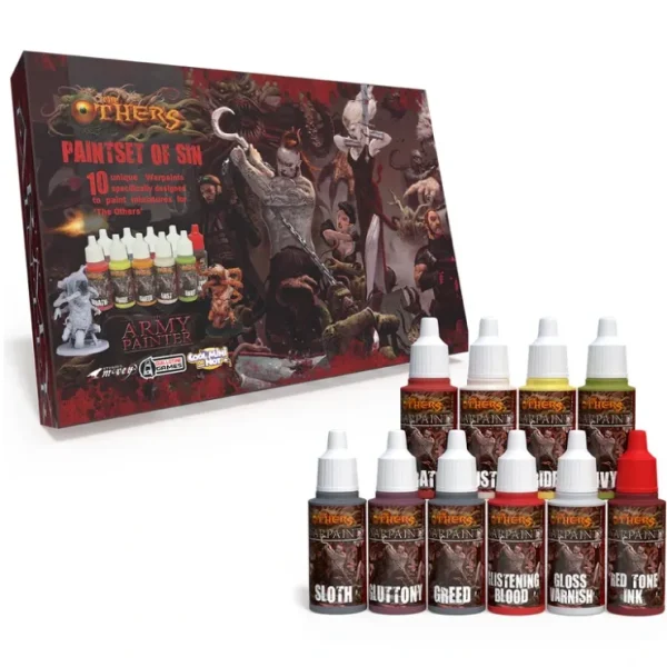 Online The Others Paint Set: License Warpaints TAP WP8010 - Miniature Marvels: Airplane Models & Painted Dice Paint