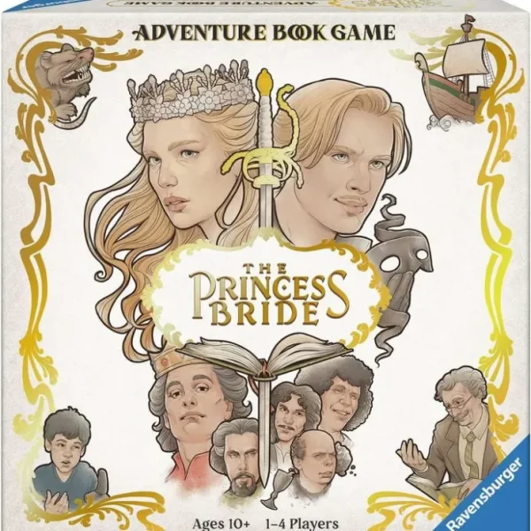 Cheap The Princess Bride: Adventure Book Game RVN 60001907 - Miniature Marvels: Airplane Models & Painted Dice Board Game