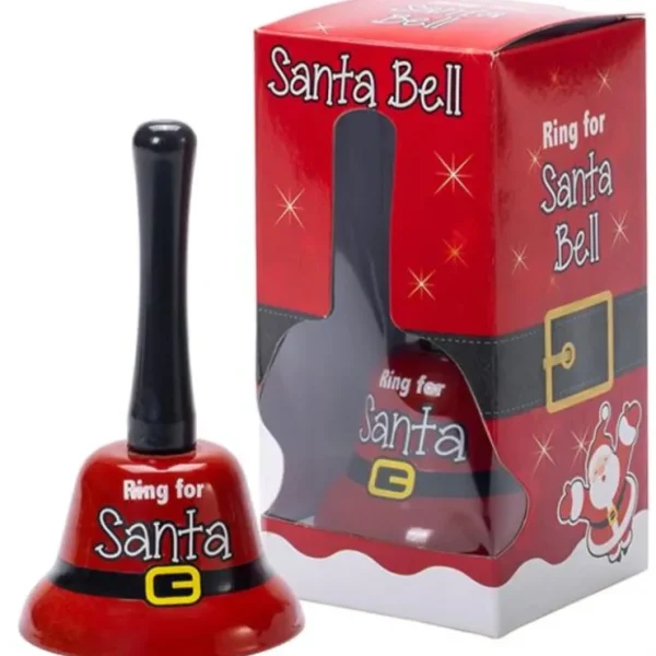 Online THE SANTA HAND BELL - Christmas Holiday Gag Joke Home Office Desk Prop Gift - Miniature Marvels: Airplane Models & Painted Dice Egpull