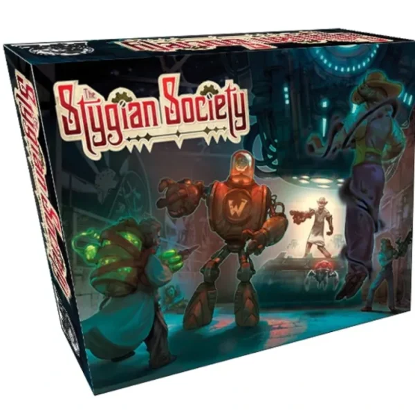 Hot The Stygian Society: The Tower Laboratory APE 3310 - Miniature Marvels: Airplane Models & Painted Dice Board Game