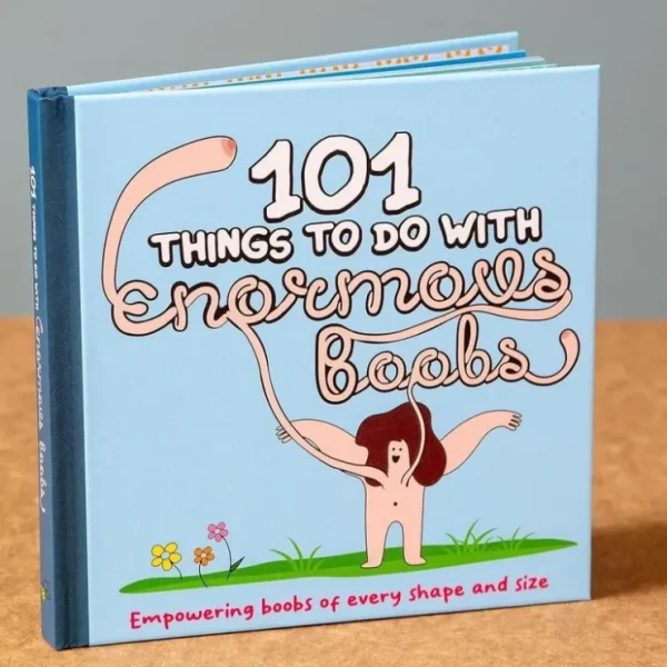 Best 101 Things to do With Enormous Boobs Book - Hysterical Gag Joke Adult Boobie Fun - Miniature Marvels: Airplane Models & Painted Dice Egpull