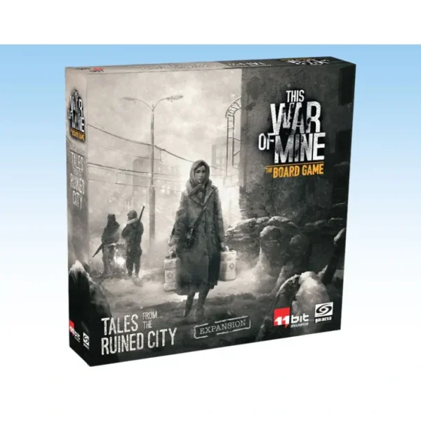 Hot This War of Mine: Tales from the Ruined City Expansion AGS ENTWM02 - Miniature Marvels: Airplane Models & Painted Dice Board Game