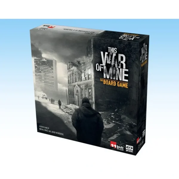 Hot This War of Mine: The Board Game AGS ENTWM01 - Miniature Marvels: Airplane Models & Painted Dice Board Game