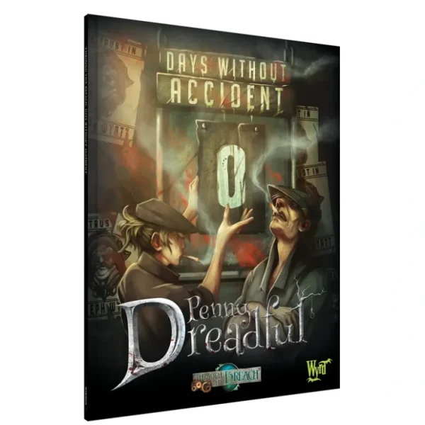 Best Sale Through the Breach RPG: Penny Dreadful - Days without Accident WYR 30210 - Miniature Marvels: Airplane Models & Painted Dice Role-playing Game