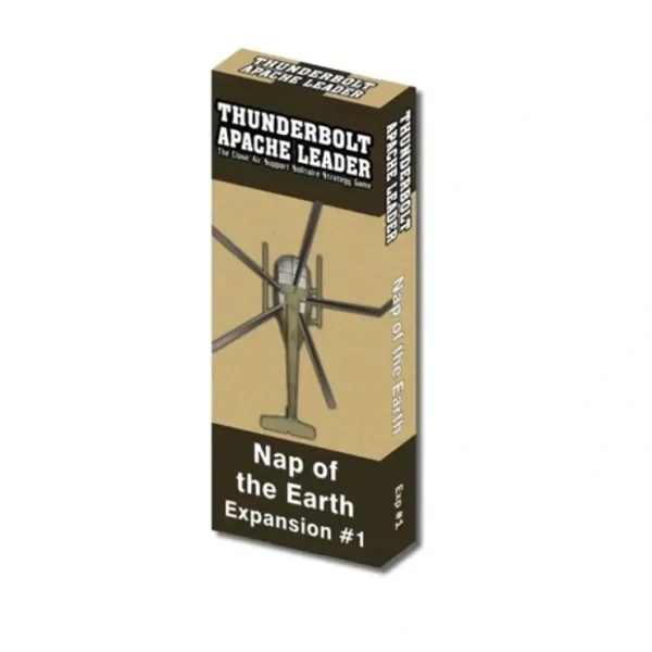 Flash Sale Thunderbolt Apache Leader: Expansion 1 - Nap of the Earth DV1 017B - Miniature Marvels: Airplane Models & Painted Dice Board Game