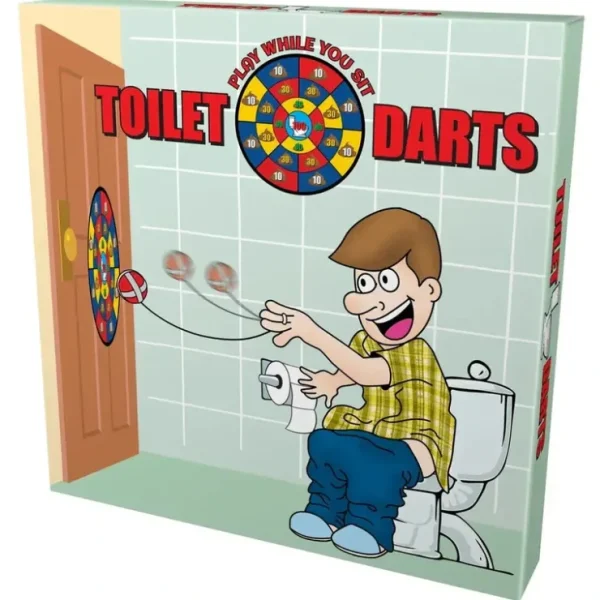 Best Sale Toilet Potty Darts Game - Poop Turd Target Dartboard - Funny Gag Joke Gift Toy - Miniature Marvels: Airplane Models & Painted Dice Egpull