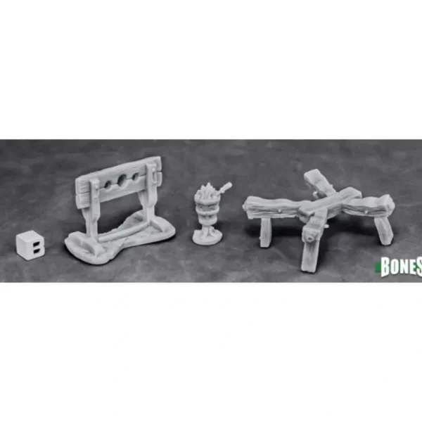 Clearance Torture Equipment 1: Bones RPR 77442 - Miniature Marvels: Airplane Models & Painted Dice Miniature