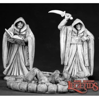 Discount Townsfolk - Cultists and Victim: Dark Heaven Legends RPR 03312 - Miniature Marvels: Airplane Models & Painted Dice Miniature