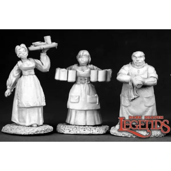 New Townsfolk I: Dark Heaven Legends RPR 02583 - Miniature Marvels: Airplane Models & Painted Dice Miniature