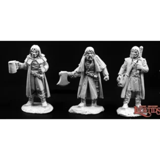 Flash Sale Townsfolk Of Dreadmere - Mercenaries (3): Dark Heaven Legends RPR 03793 - Miniature Marvels: Airplane Models & Painted Dice Miniature