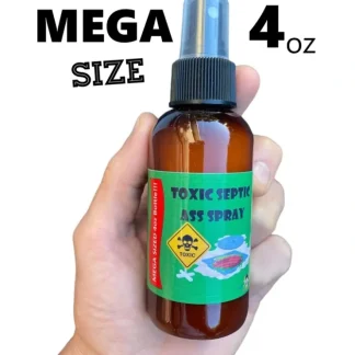 Best Sale TOXIC SEPTIC ASS SPRAY - MEGA 4OZ SIZE LIQUID BOTTLE - Fart GaG Prank Joke Smell - Miniature Marvels: Airplane Models & Painted Dice Egpull