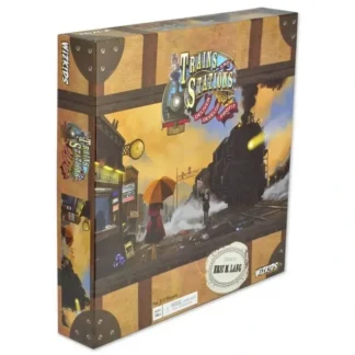 Best Trains and Stations Strategy Game WZK 71161 - Miniature Marvels: Airplane Models & Painted Dice Board Game