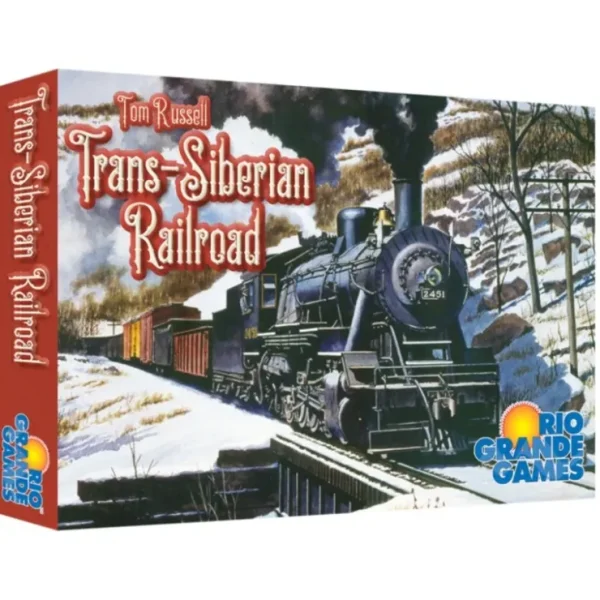 New Trans-Siberian Railroad RGG 593 - Miniature Marvels: Airplane Models & Painted Dice Board Game