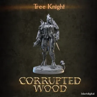 Hot Tree Knight - Miniature Marvels: Airplane Models & Painted Dice Miniature