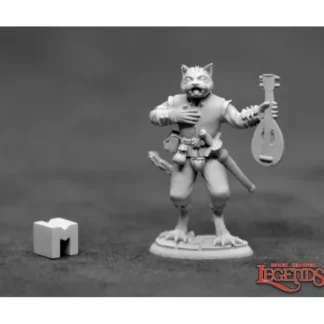 Clearance Trilladour, Catfolk Bard: Dark Heaven Legends RPR 03924 - Miniature Marvels: Airplane Models & Painted Dice Miniature