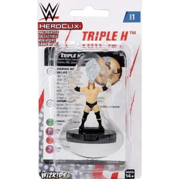 Cheap Triple H Expansion Pack: WWE HeroClix WZK 73888 - Miniature Marvels: Airplane Models & Painted Dice Miniature