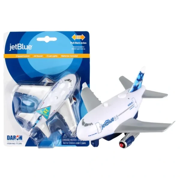 Discount TT396 JETBLUE PULLBACK W/LIGHTS & SOUND - Miniature Marvels: Airplane Models & Painted Dice Airplane Model
