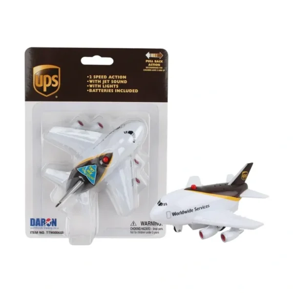 Cheap TT900068 UPS PULLBACK W/LIGHT & SOUND - Miniature Marvels: Airplane Models & Painted Dice Airplane Model