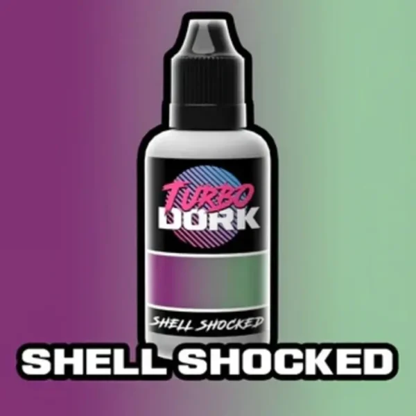 Hot Turboshift: Shell Shocked LTG TDK4390 - Miniature Marvels: Airplane Models & Painted Dice Paint