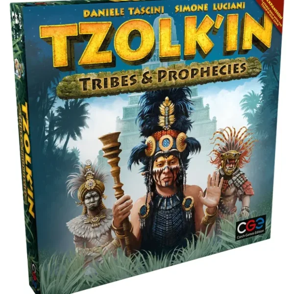 Cheap Tzolk'in: Tribes and Prophecies Expansion CGE 00026 - Miniature Marvels: Airplane Models & Painted Dice Board Game