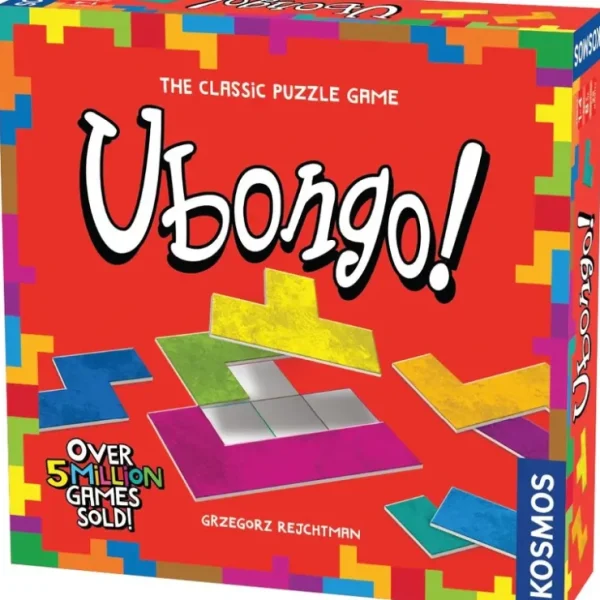 Clearance Ubongo TAK 696184 - Miniature Marvels: Airplane Models & Painted Dice Board Game