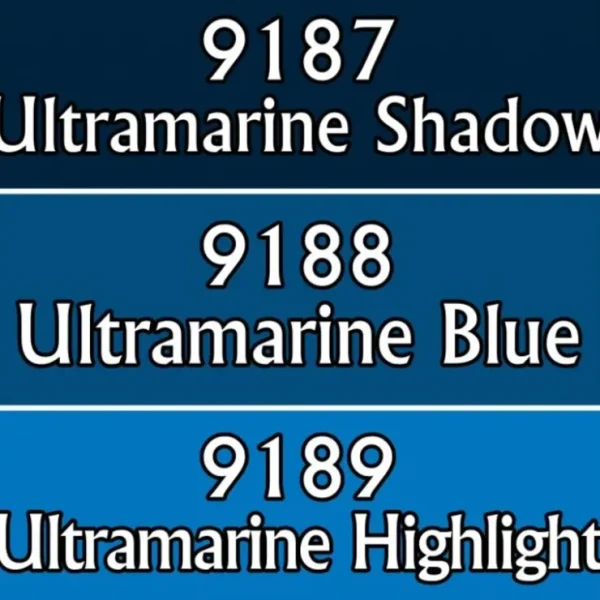 Store Ultramarine Blues: MSP Triads RPR 09763 - Miniature Marvels: Airplane Models & Painted Dice Paint