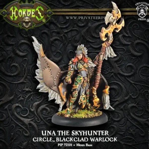 Discount Una the Skyhunter: Circle Orboros - Warlock PIP 72101 - Miniature Marvels: Airplane Models & Painted Dice Miniature