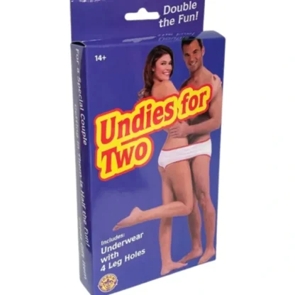 Sale Undies For Two - Adult Sharing Underwear - GaG Joke Novelty Gift - Miniature Marvels: Airplane Models & Painted Dice Egpull