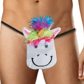 New UNICORN Noise Making UNDIES - Furry Willy Thong Underwear Bedroom GaG Joke Gift - Miniature Marvels: Airplane Models & Painted Dice Egpull