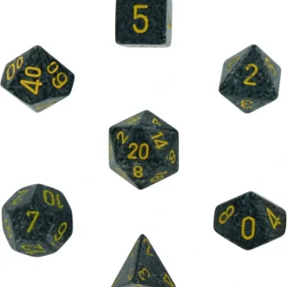 Shop Urban Camo: Speckled Polyhedral Dice Set (7's) CHX 25328 - Miniature Marvels: Airplane Models & Painted Dice Dice