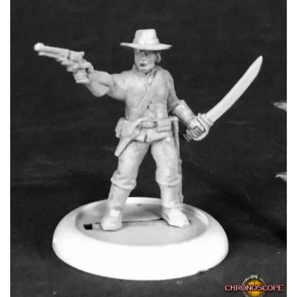 Hot Uscw Cavalry Officer: Chronoscope RPR 50333 - Miniature Marvels: Airplane Models & Painted Dice Miniature