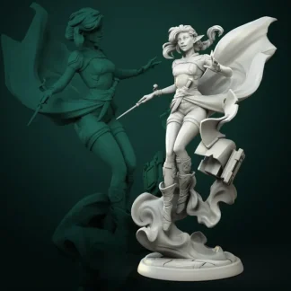 Clearance Vaelia Arra Sorcerer - Miniature Marvels: Airplane Models & Painted Dice Miniature