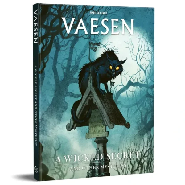 Clearance Vaesen - Nordic Horror RPG: A Wicked Secret and Other Mysteries FLF VAS06 - Miniature Marvels: Airplane Models & Painted Dice Role-playing Game