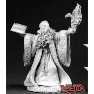 Hot Valdarynn, Arch Mage: Dark Heaven Legends RPR 02591 - Miniature Marvels: Airplane Models & Painted Dice Miniature