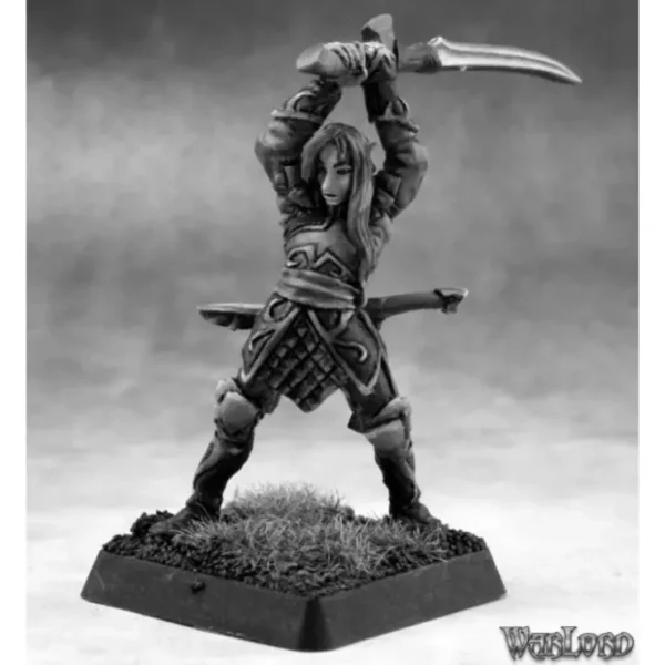 Store Vale Swordsman: Warlord RPR 14649 - Miniature Marvels: Airplane Models & Painted Dice Miniature