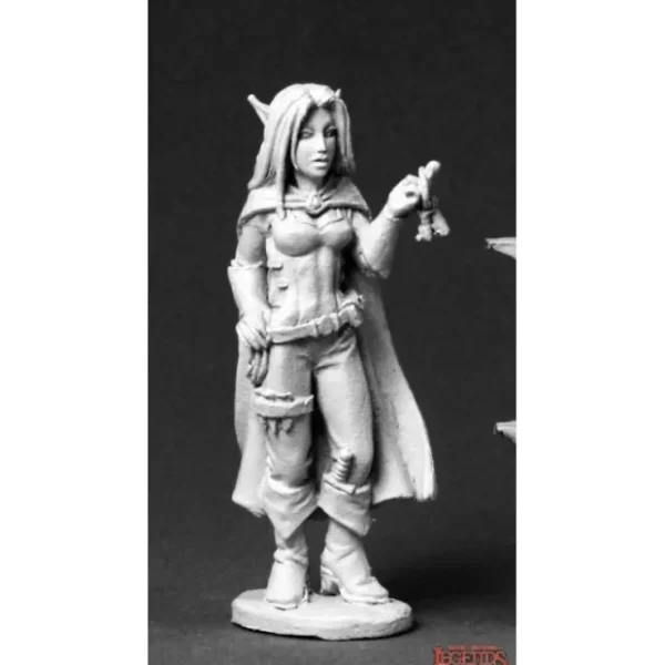 Cheap Valloa, Female Elf Thief: Dark Heaven Legends RPR 03566 - Miniature Marvels: Airplane Models & Painted Dice Miniature