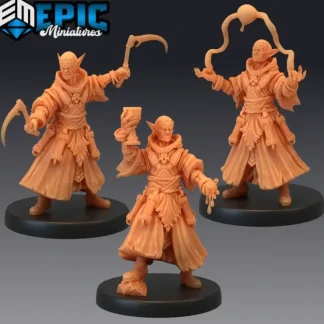 Cheap Vampire Blood Mages - Miniature Marvels: Airplane Models & Painted Dice Miniature