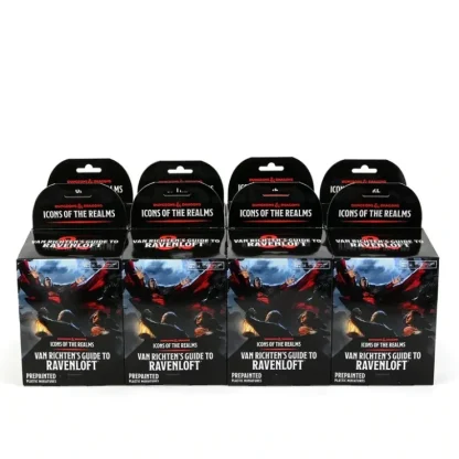 Fashion Van Richten's Guide to Ravenloft Brick (Set 21): D&D Icons of the Realms WZK 96065 - Miniature Marvels: Airplane Models & Painted Dice Miniature