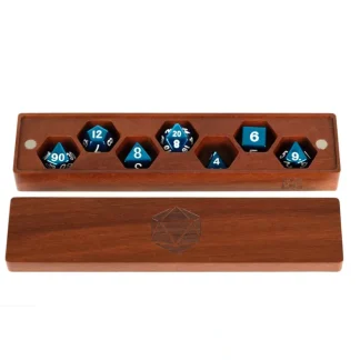Store Vault Wooden Dice Case: Purple Heart MET 816 - Miniature Marvels: Airplane Models & Painted Dice Dice
