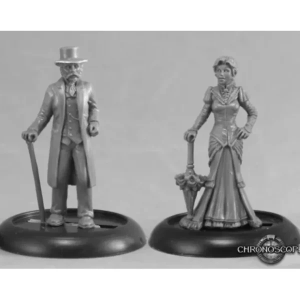 Hot Victorian Lord & Dame: Chronoscope RPR 50326 - Miniature Marvels: Airplane Models & Painted Dice Miniature