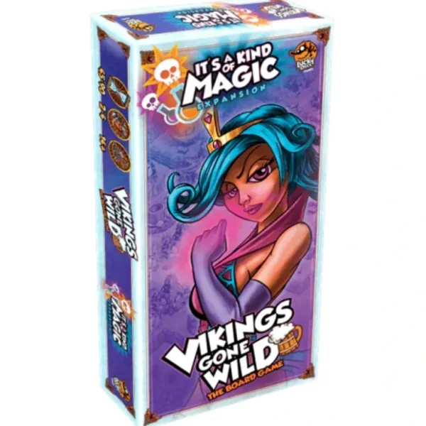 Outlet Vikings Gone Wild: Kind of Magic Expansion LKY 003 - Miniature Marvels: Airplane Models & Painted Dice Board Game
