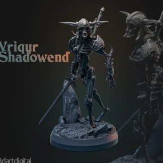 Flash Sale Virqur Shadowend - Miniature Marvels: Airplane Models & Painted Dice Miniature