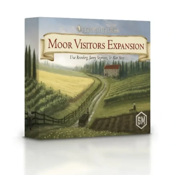 Sale Viticulture: Moor Visitors Expansion STM 107 - Miniature Marvels: Airplane Models & Painted Dice Board Game