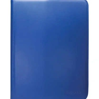 Online Vivid 9-Pocket Zippered PRO-Binder: Blue - Miniature Marvels: Airplane Models & Painted Dice Accessories