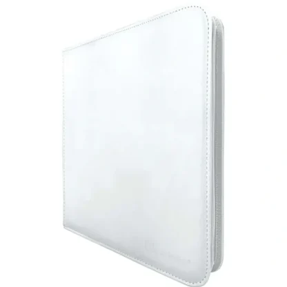 Online Vivid 9-Pocket Zippered PRO-Binder: White - Miniature Marvels: Airplane Models & Painted Dice Accessories