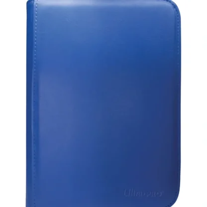 Store Vivid 4-Pocket Zippered PRO-Binder: Blue - Miniature Marvels: Airplane Models & Painted Dice Accessories
