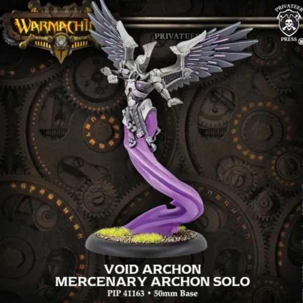 Sale Void Archon: Warmachine Mercenaries - Solo PIP 41163 - Miniature Marvels: Airplane Models & Painted Dice Miniature